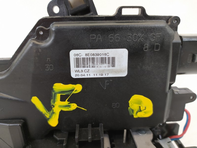 Recambio de cerradura puerta trasera derecha para audi a4 avant (8e) 1.9 tdi (96kw) referencia OEM IAM 8E0839016C  