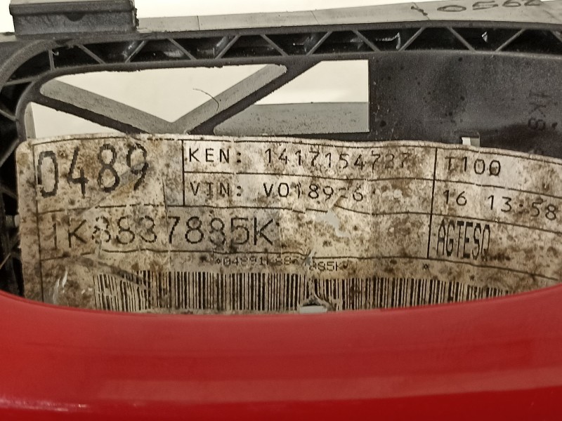 Recambio de maneta exterior delantera izquierda para volkswagen scirocco (137) 1.4 tsi (90kw) referencia OEM IAM 1K8837885K  