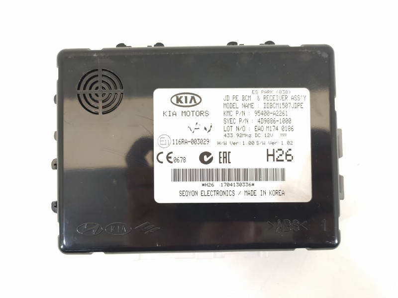 Recambio de modulo electronico para kia cee´d concept referencia OEM IAM 95400A2261 4D98861000 
