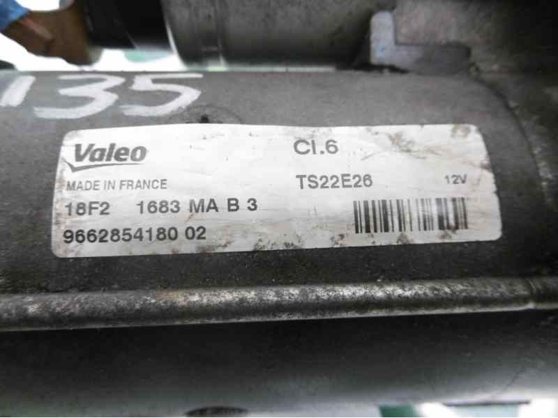 Recambio de motor arranque para citroën berlingo cuadro l2 referencia OEM IAM 9662854180  