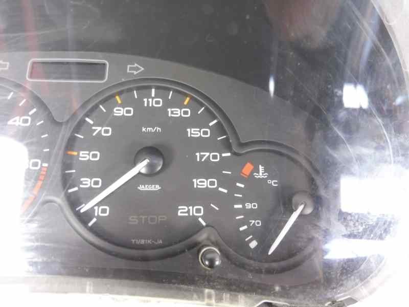 Recambio de cuadro instrumentos para peugeot 206 berlina xr referencia OEM IAM 9648836380 WK0D4873 JAT14004CD