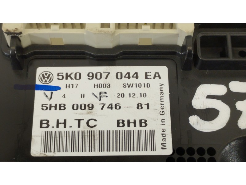 Recambio de mando climatizador para volkswagen scirocco (137) 1.4 tsi (118kw) referencia OEM IAM 5K0907044EA 5HB009746 