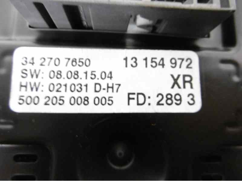 Recambio de pantalla multifuncion para opel vectra c berlina gts referencia OEM IAM 13154972 342707650 500205008005