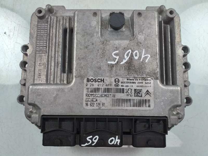 Recambio de centralita motor uce para peugeot 207 xs referencia OEM IAM 9662212480 0281012467 9653958980