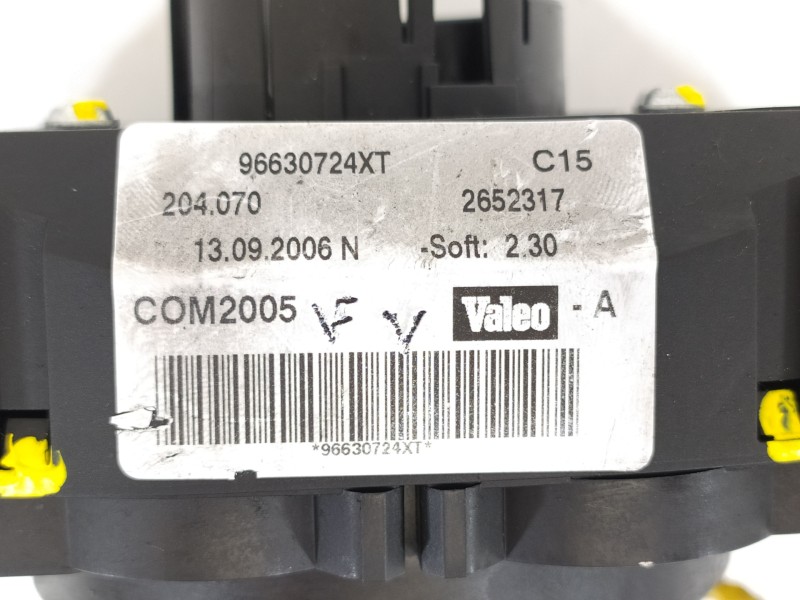 Recambio de mando luces para peugeot 207 xs referencia OEM IAM 96630724XT COM2005 COM 2005