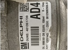 Recambio de compresor aire acondicionado para opel astra h caravan cosmo referencia OEM IAM 13297443   2