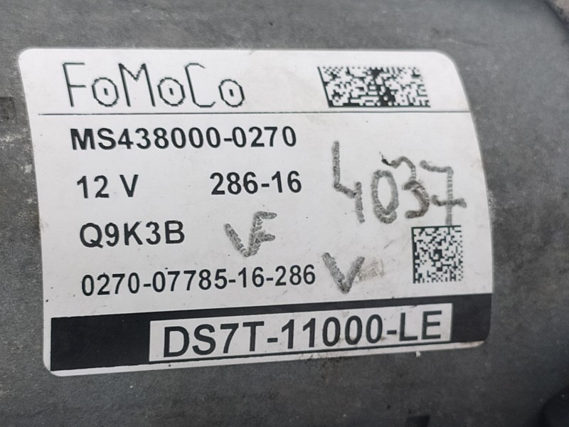 Recambio de motor arranque para ford kuga (cbs) titanium referencia OEM IAM DS7T11000LE MS4380000270 