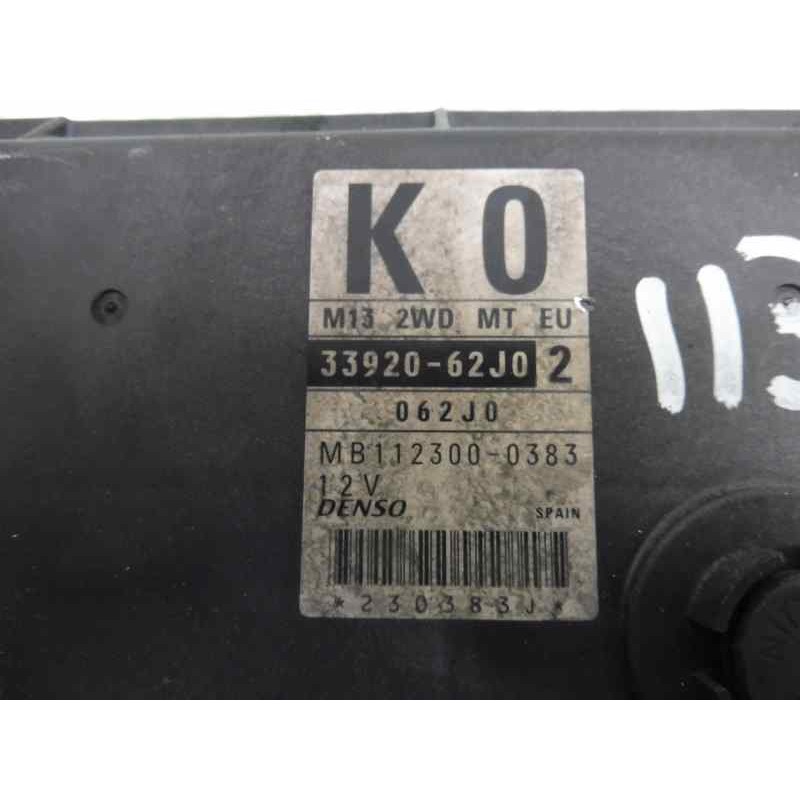 Recambio de centralita motor uce para suzuki swift berlina (mz) gl (5-ptas.) referencia OEM IAM 3392062J02 MB1123000383 