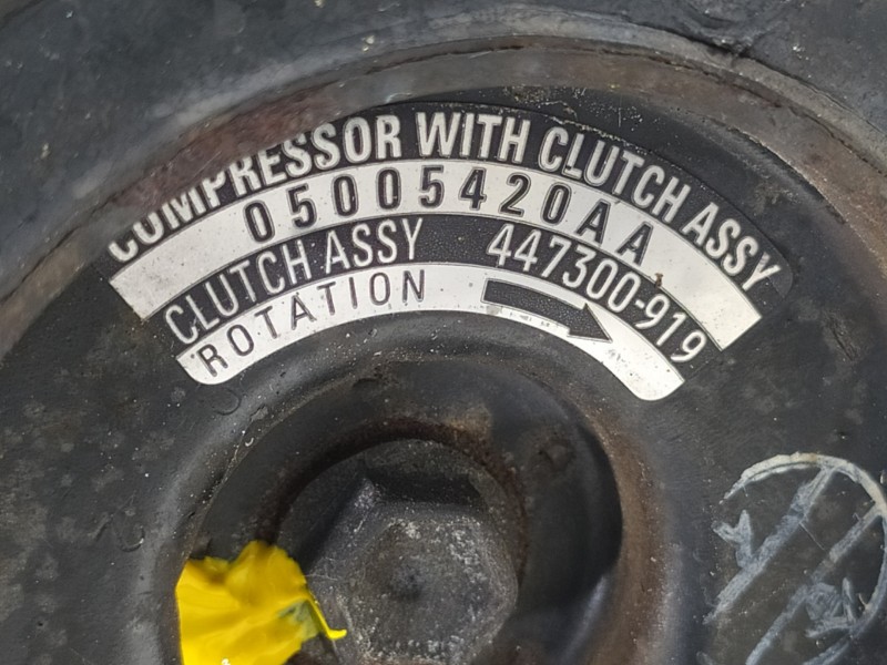 Recambio de compresor aire acondicionado para chrysler voyager (rg) 2.5 crd executive referencia OEM IAM 4472203870  