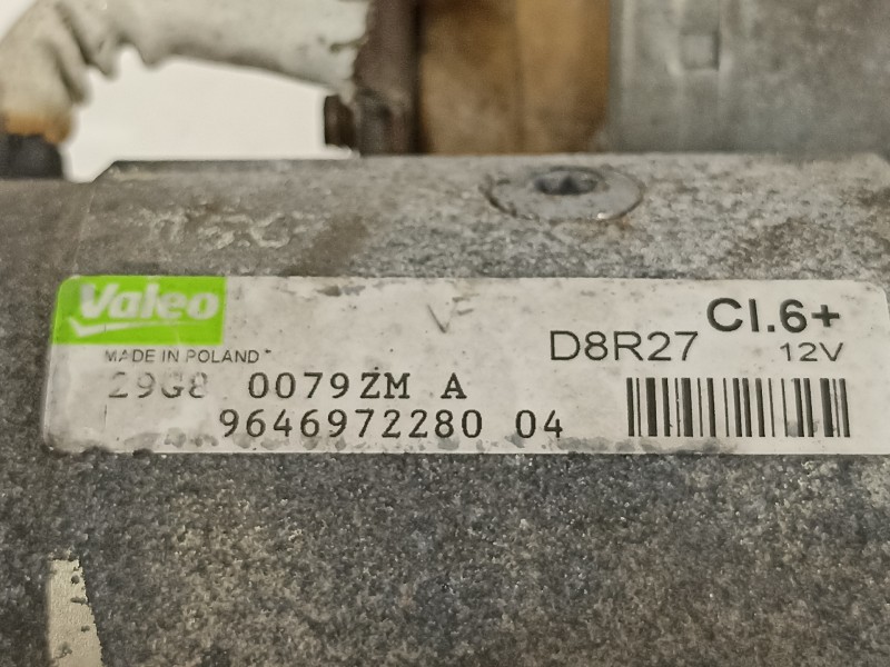 Recambio de motor arranque para peugeot expert kasten furg. referencia OEM IAM 9646972280  