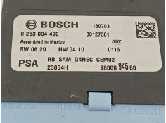 Recambio de modulo electronico para citroën c4 lim. shine referencia OEM IAM 9800094580 0263004499  2