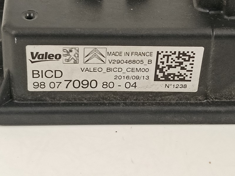 Recambio de modulo electronico para citroën c4 lim. shine referencia OEM IAM 9807709080  