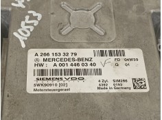 Recambio de centralita motor uce para mercedes-benz clase a (w169) a 150 (169.031) referencia OEM IAM A2661533279 A0014460340  2