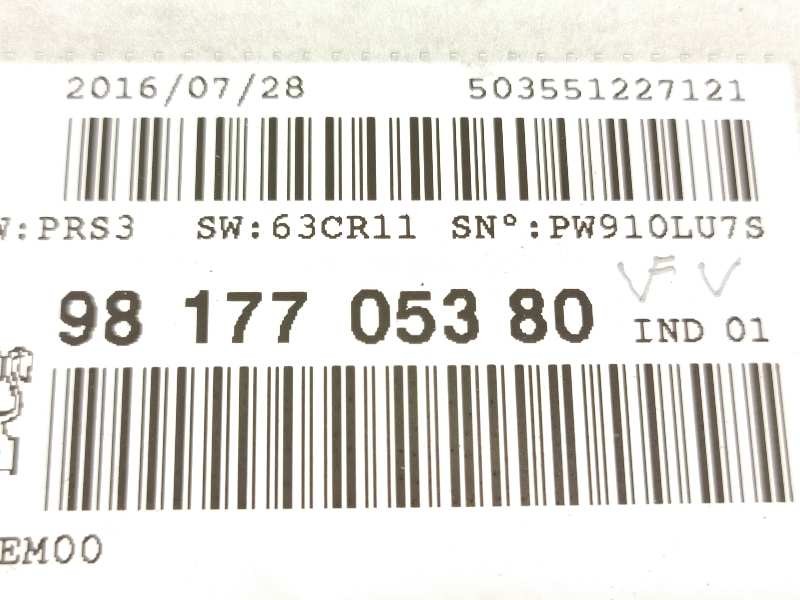 Recambio de sistema audio / radio cd para citroën c4 lim. shine referencia OEM IAM 9817705380  