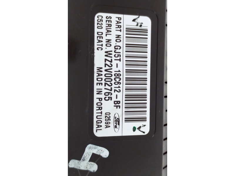 Recambio de mando climatizador para ford kuga (cbs) titanium referencia OEM IAM GJ5T18C612BF WZ2V002765 