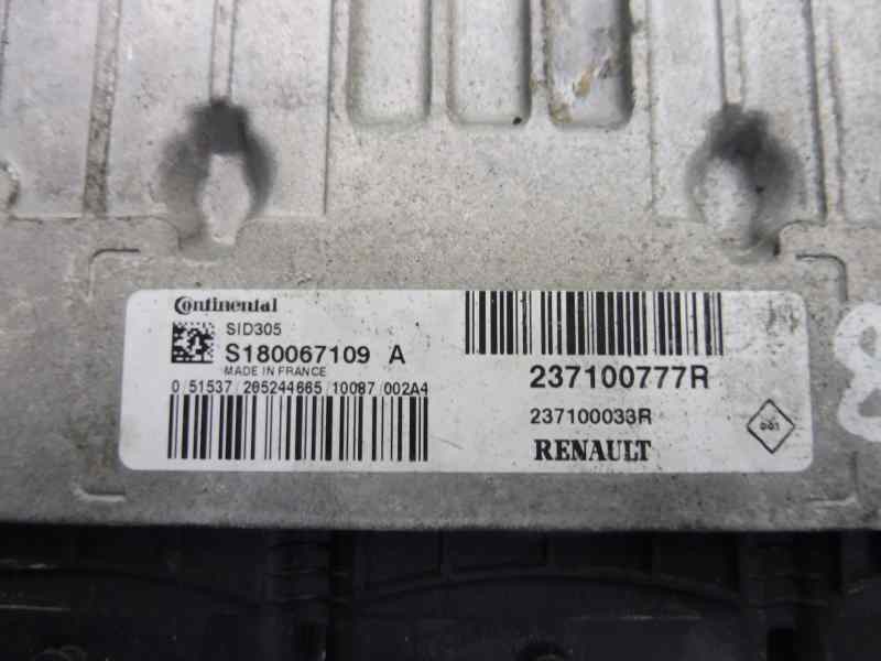 Recambio de centralita motor uce para renault fluence dynamique referencia OEM IAM 237100777R 237100033R 