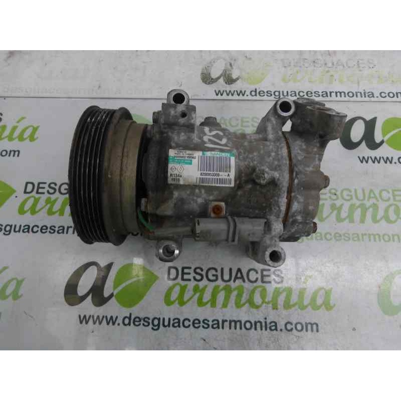 Recambio de compresor aire acondicionado para renault clio iii expression referencia OEM IAM 8200953359A  