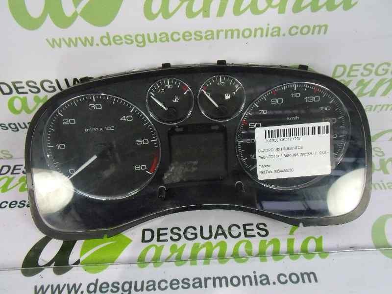 Recambio de cuadro instrumentos para peugeot 307 berlina (s2) xr referencia OEM IAM 9654485280  
