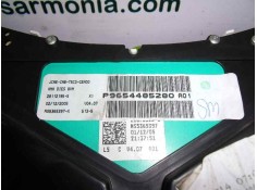 Recambio de cuadro instrumentos para peugeot 307 berlina (s2) xr referencia OEM IAM 9654485280   2