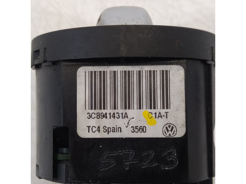 Recambio de mando luces para volkswagen scirocco (137) 1.4 tsi (118kw) referencia OEM IAM 3C8941431A  