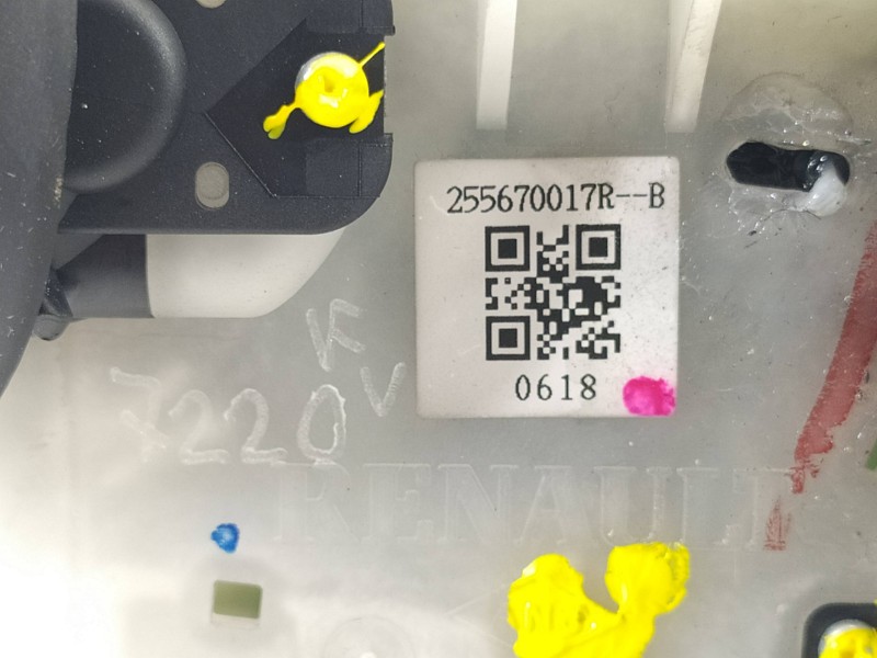 Recambio de mando luces para renault megane iii berlina 5 p tomtom edition referencia OEM IAM 255670017R 255520014R 