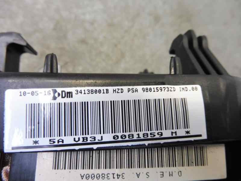 Recambio de kit airbag para citroën c5 station wagon 2.0 bluehdi 180 referencia OEM IAM 9803844280 98015973ZD PD10236030ZD