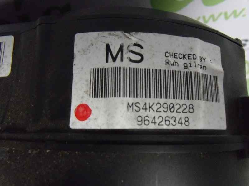 Recambio de cuadro instrumentos para chevrolet kalos 1.4 se referencia OEM IAM 96426348 MS4K290228 