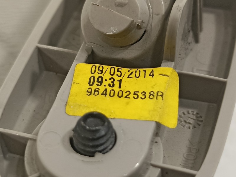 Recambio de parasol derecho para renault kangoo profesional referencia OEM IAM 964002538R  