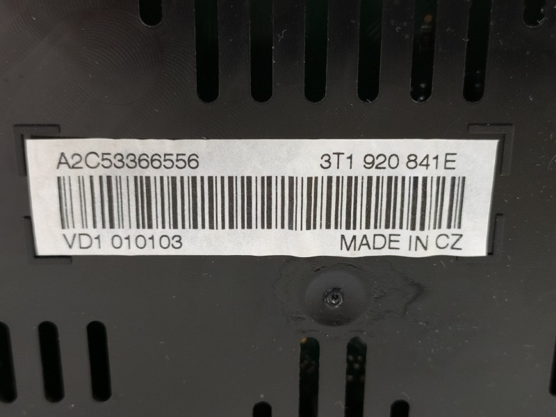Recambio de cuadro instrumentos para skoda suberb (3t4) active referencia OEM IAM 3T1920841E  