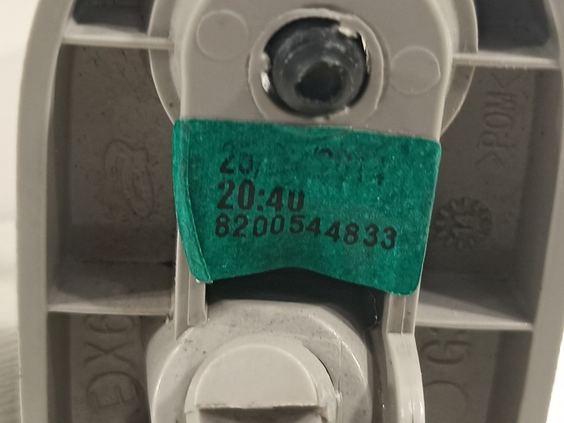 Recambio de parasol izquierdo para renault kangoo profesional referencia OEM IAM 8200544833  