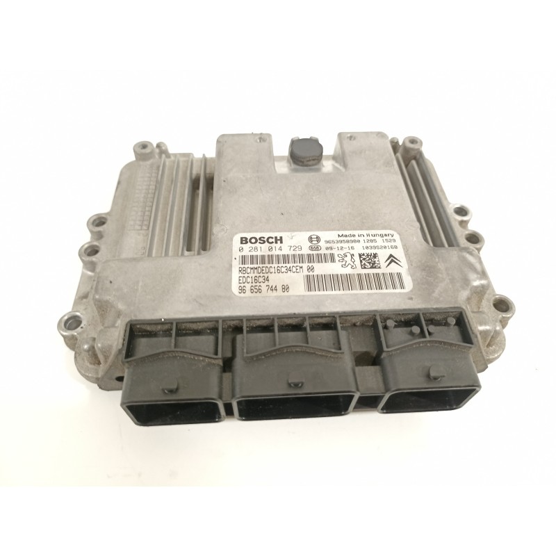 Recambio de centralita motor uce para citroën c4 picasso millenium referencia OEM IAM 9665674480 0281014729 9653958980