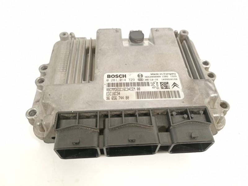 Recambio de centralita motor uce para citroën c4 picasso millenium referencia OEM IAM 9665674480 0281014729 9653958980