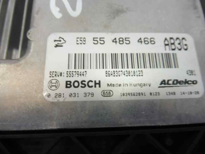 Recambio de centralita motor uce para opel insignia berlina excellence referencia OEM IAM 55485466 0281031379 