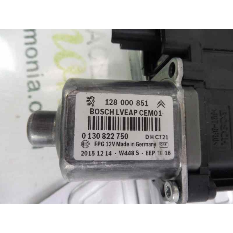 Recambio de elevalunas trasero derecho para citroën c5 station wagon 2.0 bluehdi 180 referencia OEM IAM 128000851 0130822750 