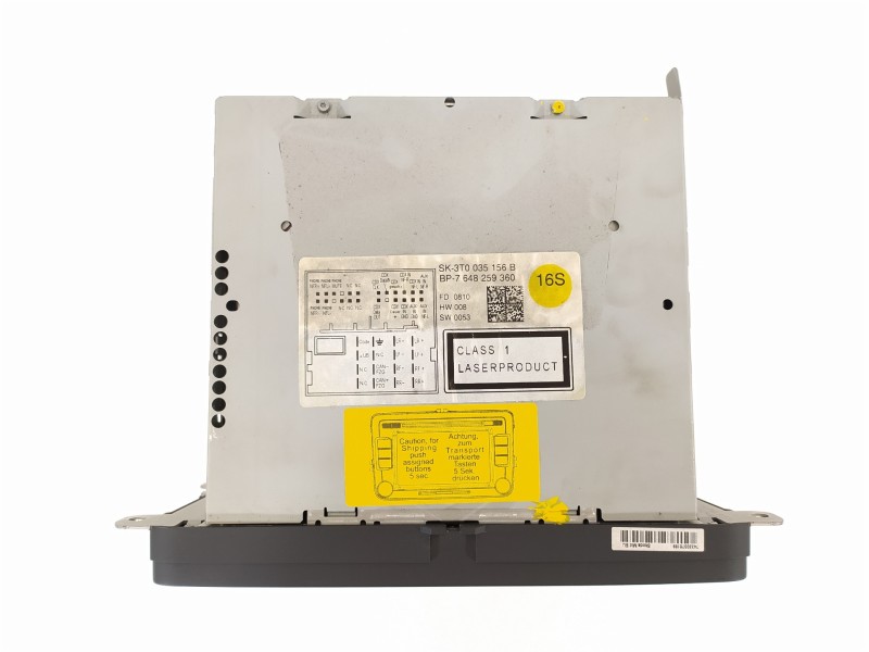 Recambio de sistema audio / radio cd para skoda suberb (3t4) active referencia OEM IAM 3T0035156B  