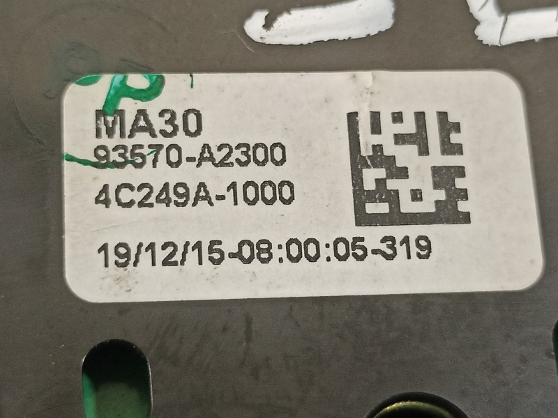 Recambio de mando elevalunas delantero izquierdo para kia cee´d business referencia OEM IAM 4C249A1000 93570A2300 93570A2300WK