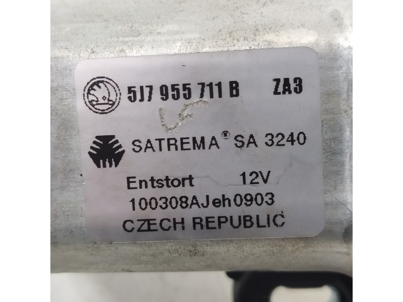 Recambio de motor limpia trasero para skoda suberb (3t4) active referencia OEM IAM 5J7955711B  