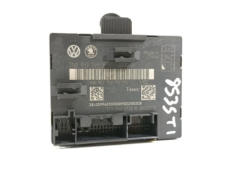 Recambio de modulo confort para skoda suberb (3t4) active referencia OEM IAM 7N0959795  