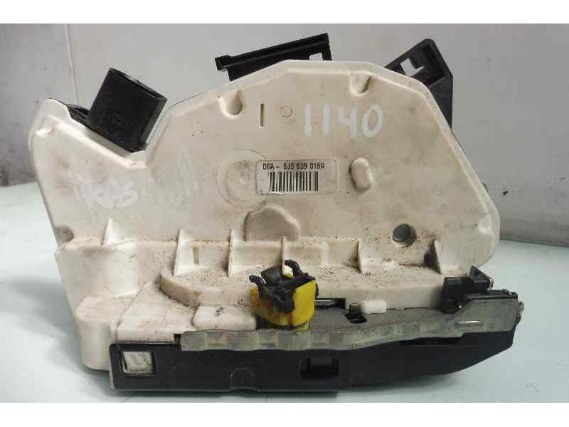 Recambio de cerradura puerta trasera derecha para seat ibiza (6j5) reference referencia OEM IAM 6J0839016A  