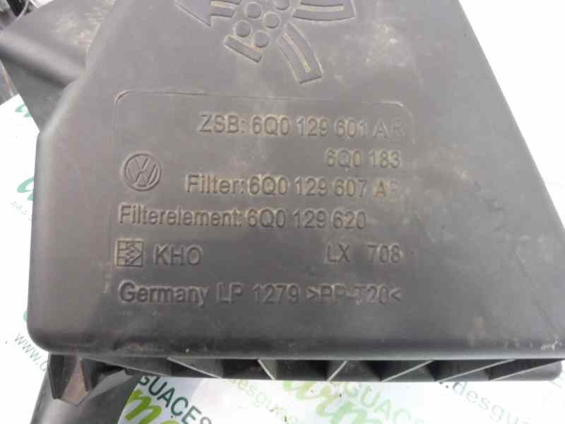 Recambio de filtro aire para seat ibiza (6j5) reference referencia OEM IAM 6Q0129601AR  