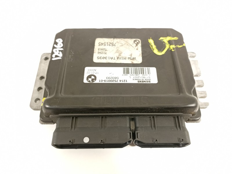 Recambio de centralita motor uce para bmw mini (r50,r53) one referencia OEM IAM 7521545 7520019 S118012001