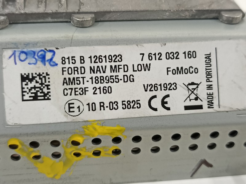 Recambio de sistema navegacion gps para ford c-max trend referencia OEM IAM AM5T18B955DG  
