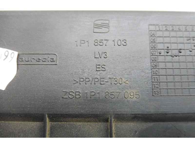 Recambio de guantera para seat leon (1p1) stylance / style referencia OEM IAM 1P1857103 1P1857095 