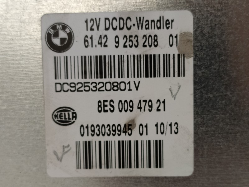 Recambio de modulo electronico para bmw x1 (e84) sdrive 18d referencia OEM IAM 61429253208 8ES00947921 