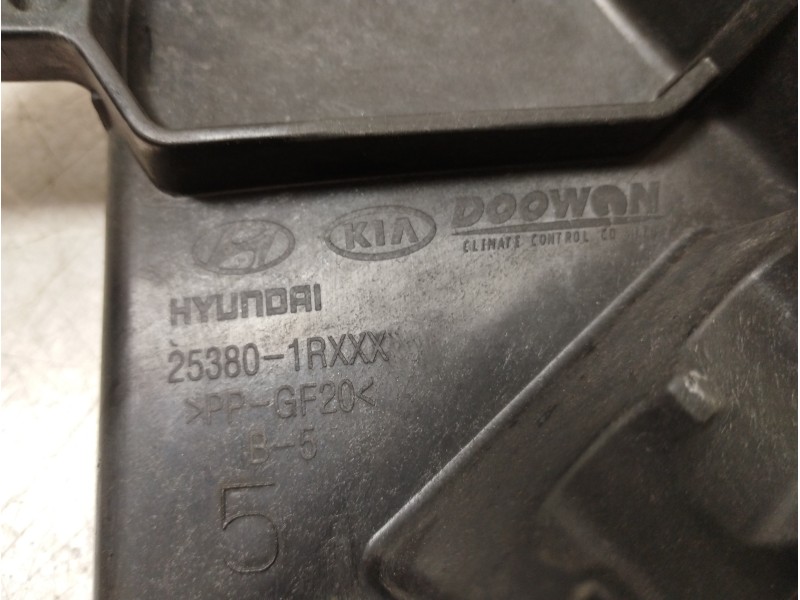 Recambio de electroventilador para kia rio 1.4 cat referencia OEM IAM   