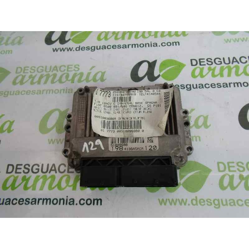 Recambio de centralita motor uce para fiat bravo (198) 1.9 dynamic multijet referencia OEM IAM 51809688 0281013579 