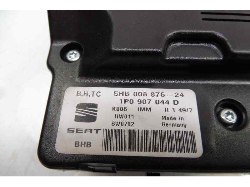 Recambio de mando climatizador para seat leon (1p1) stylance / style referencia OEM IAM 1P0907044D  