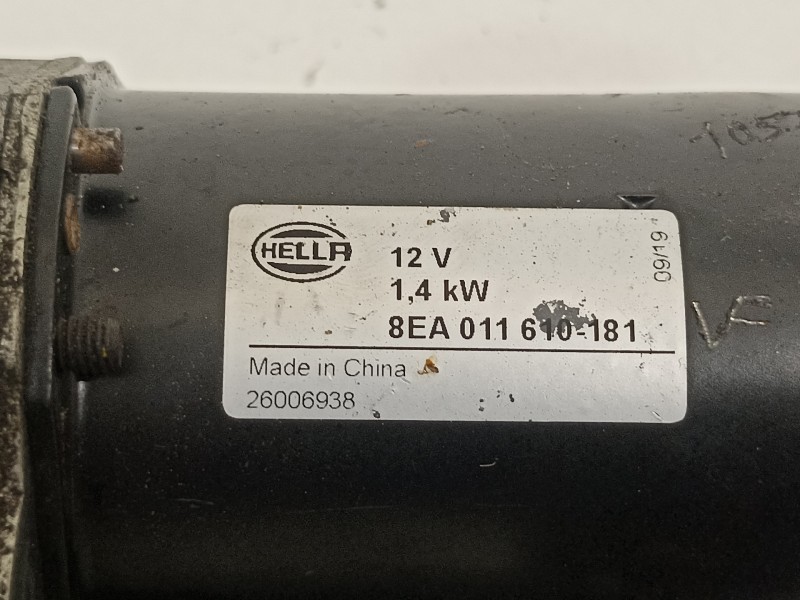 Recambio de motor arranque para citroën c3 1.4 hdi audace referencia OEM IAM 8EA011610181 26006938 
