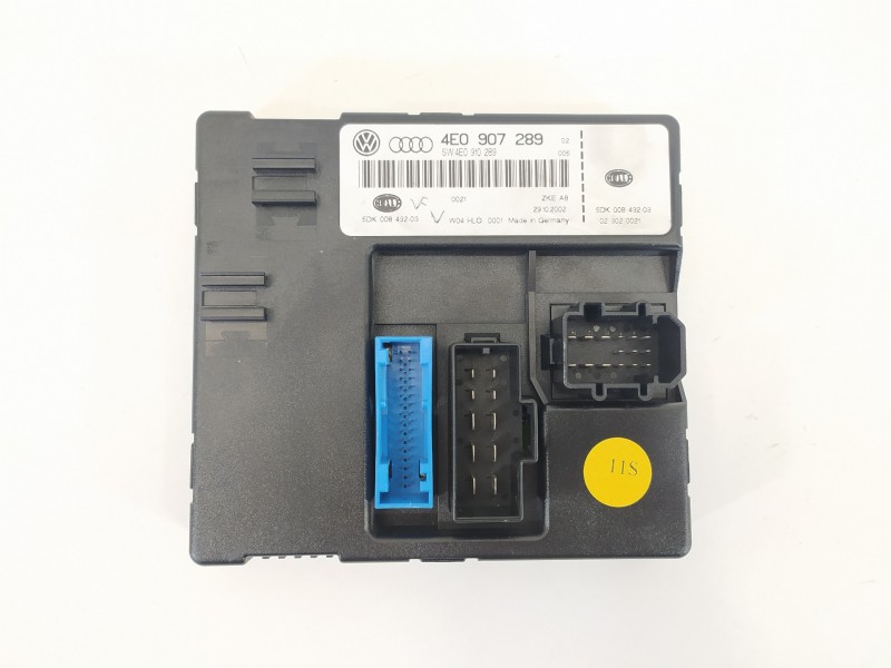 Recambio de modulo confort para audi a8 (4e2) 4.2 quattro l referencia OEM IAM 4E0907289 5DK008432 