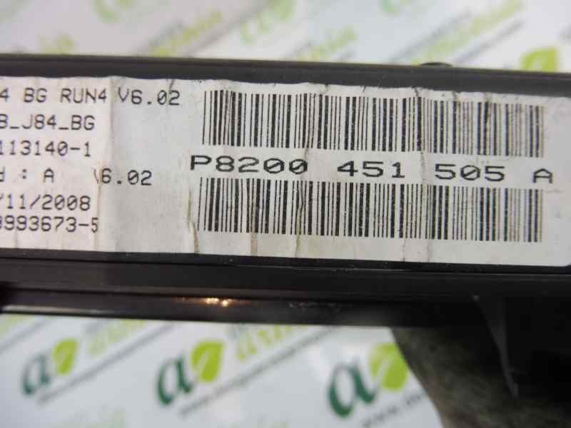 Recambio de cuadro instrumentos para renault scenic ii i- music referencia OEM IAM 8200451505A  